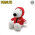 Peanuts 12" Xmas Sitting Snoopy Wearing Winter Jacket